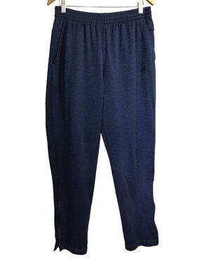 ADIDAS-MENS BLUE STRAIGHT LEG JOGGER SWEATPANTS Men’s SIZE X-LARGE